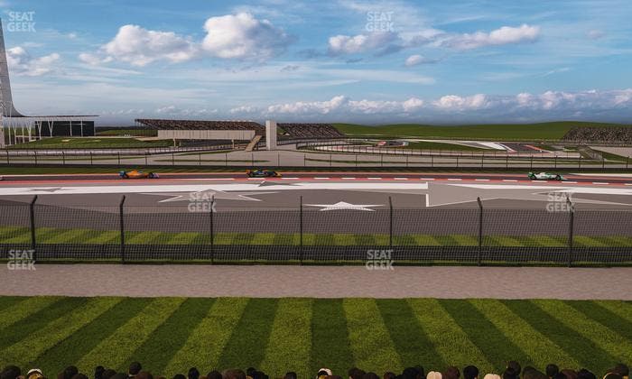 Circuit of The Americas - Section Turn 4 Grandstand 3 Seat View
