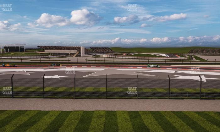 Circuit of The Americas - Section Turn 4 Grandstand 4 Seat View