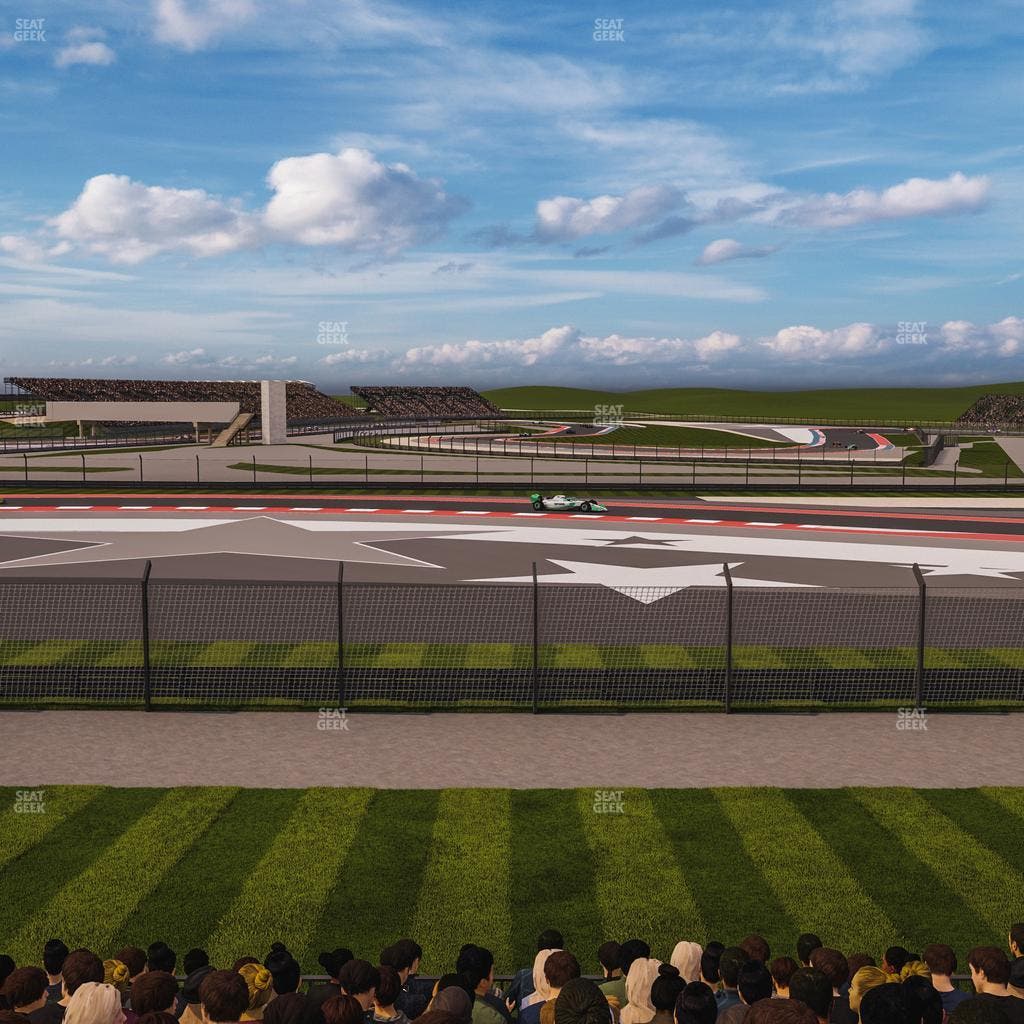 Circuit of The Americas - Section Turn 4 Grandstand 5 Seat View