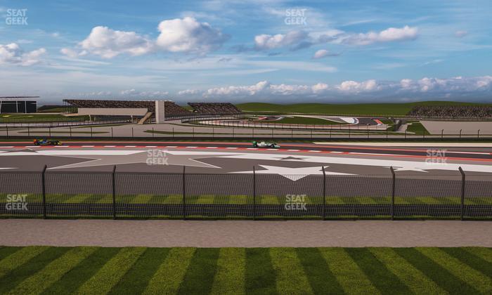 Circuit of The Americas - Section Turn 4 Grandstand 5 Seat View