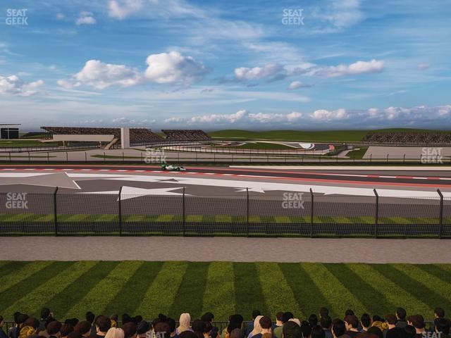 Circuit of The Americas - Section Turn 4 Grandstand 6 Seat View