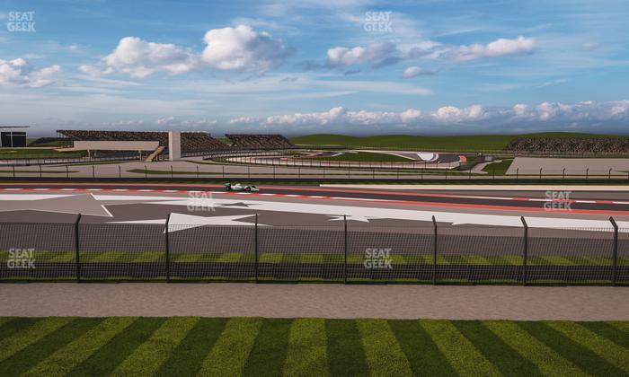 Circuit of The Americas - Section Turn 4 Grandstand 6 Seat View