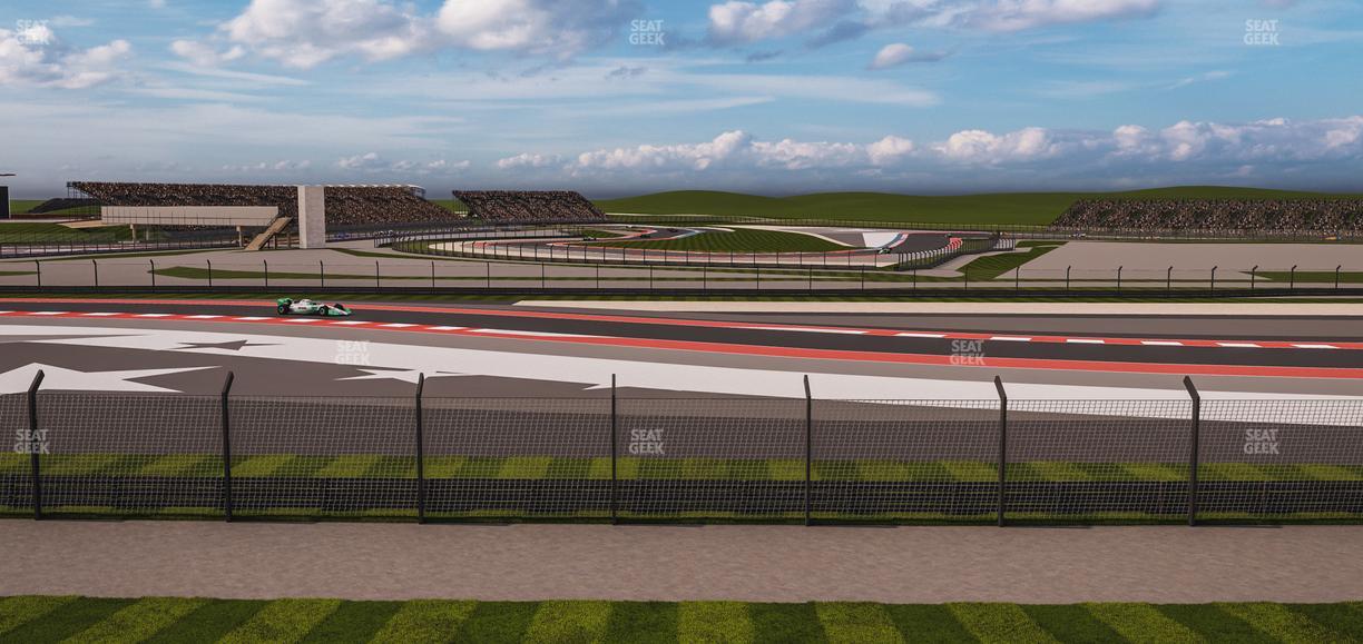 Circuit of The Americas - Section Turn 4 Grandstand 7 Seat View