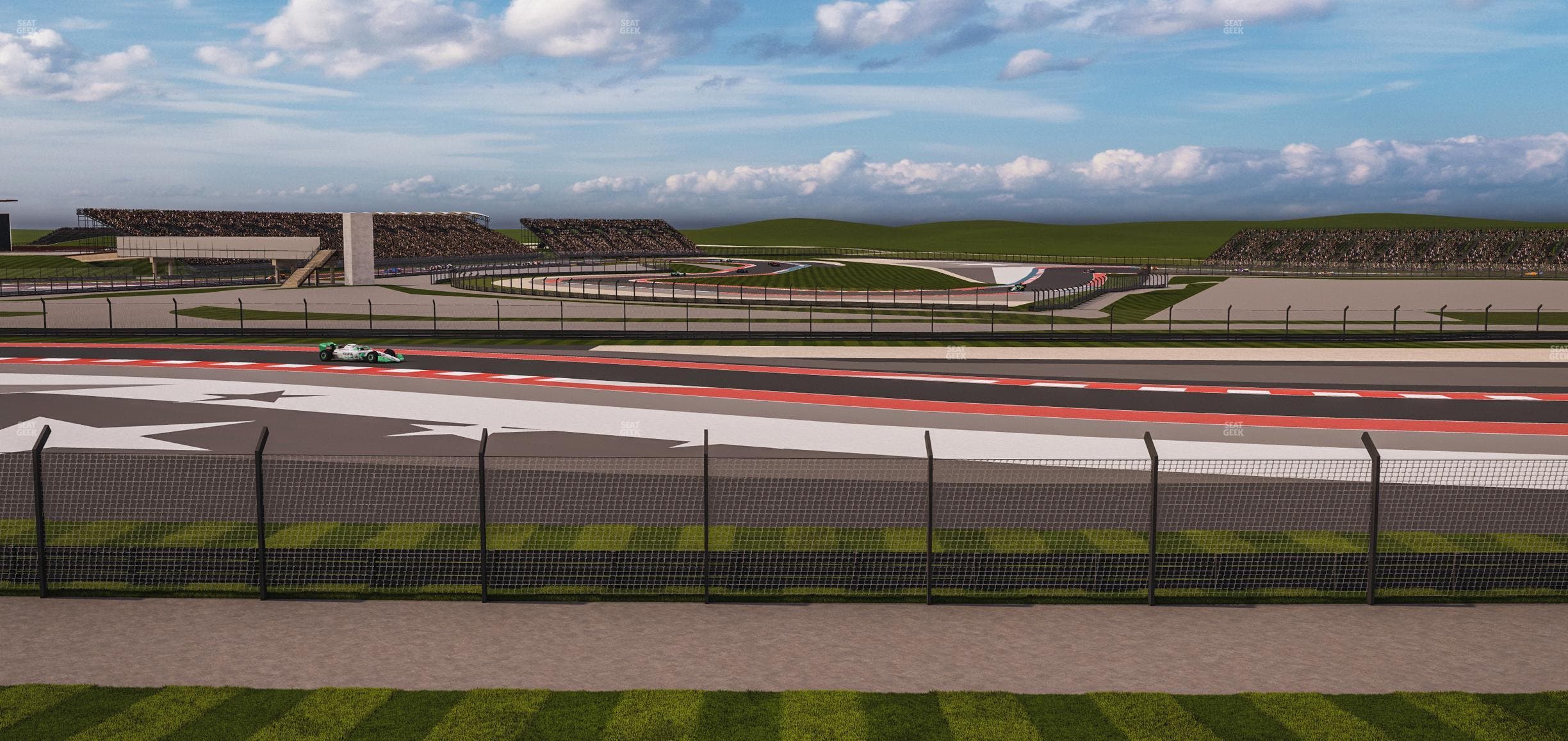 Circuit of The Americas - Section Turn 4 Grandstand 7 Seat View
