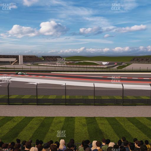 Circuit of The Americas - Section Turn 4 Grandstand 7 Seat View