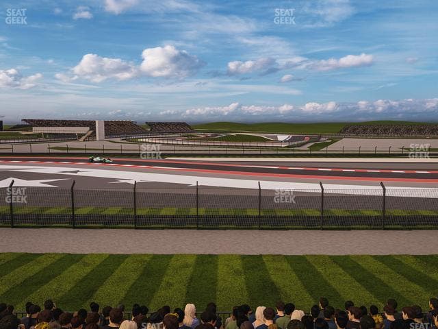 Circuit of The Americas - Section Turn 4 Grandstand 7 Seat View