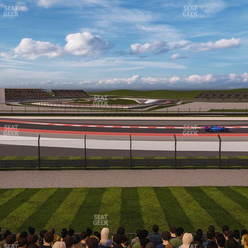 Circuit of The Americas - Section Turn 4 Grandstand 9 Seat View