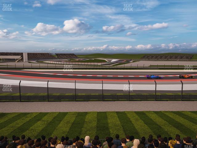 Circuit of The Americas - Section Turn 4 Grandstand 9 Seat View