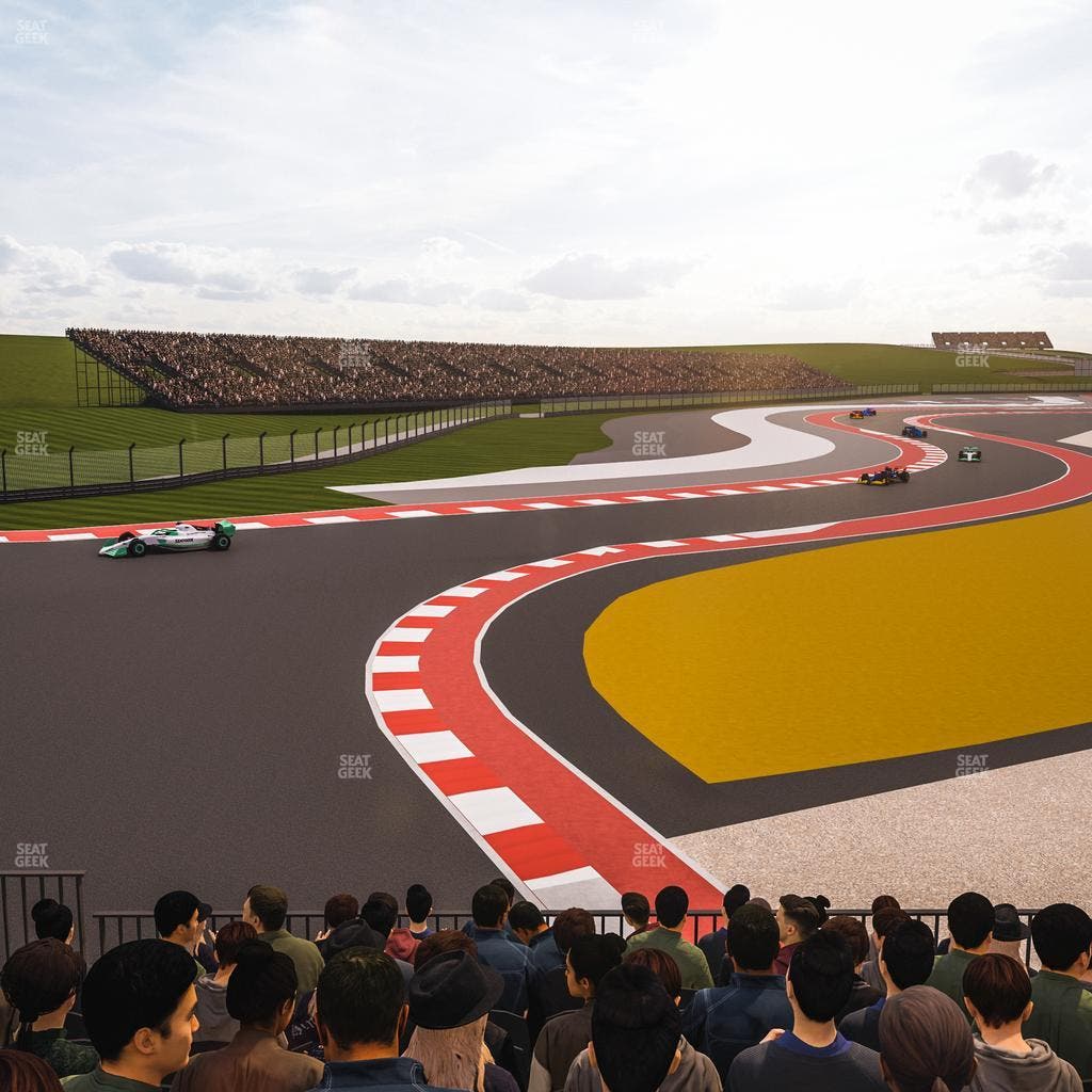 Circuit of The Americas - Section Turn 6 Grandstand 1 Seat View