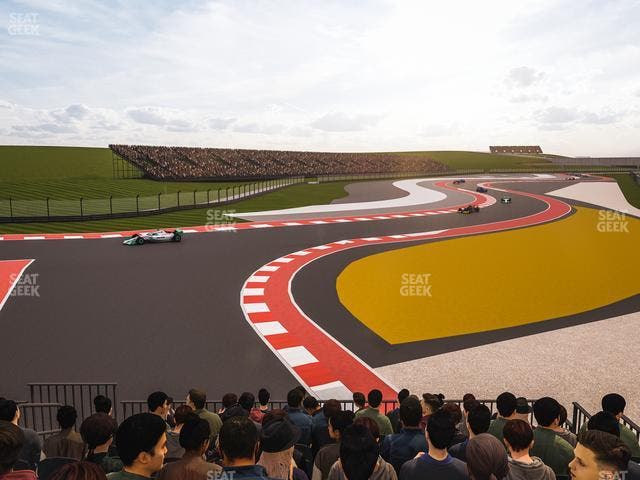Circuit of The Americas - Section Turn 6 Grandstand 1 Seat View