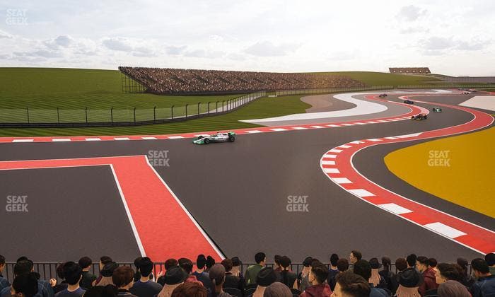 Circuit of The Americas - Section Turn 6 Grandstand 2 Seat View