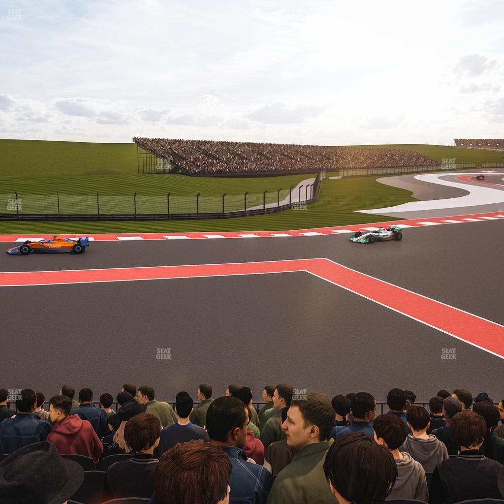 Circuit of The Americas - Section Turn 6 Grandstand 3 Seat View