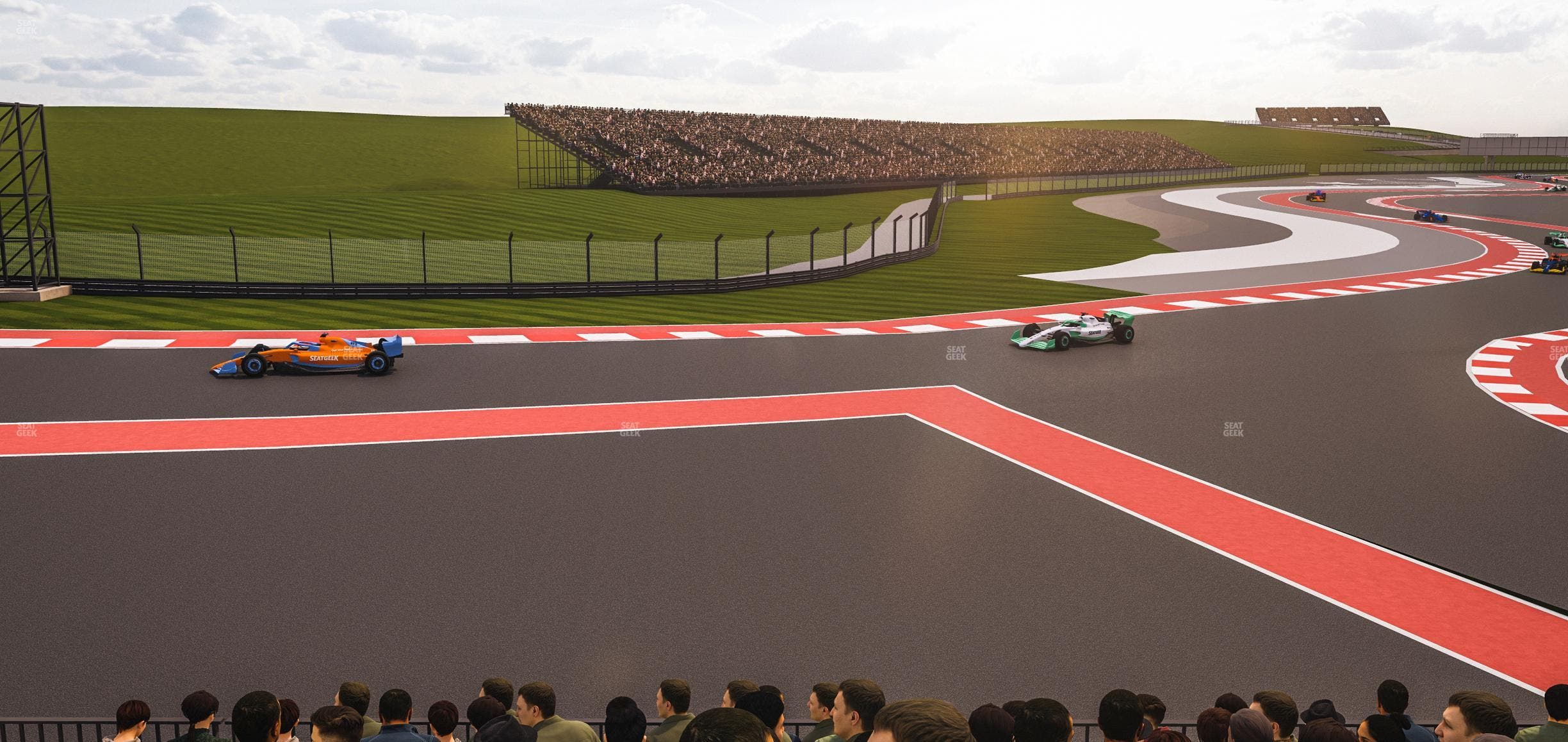 Circuit of The Americas - Section Turn 6 Grandstand 3 Seat View