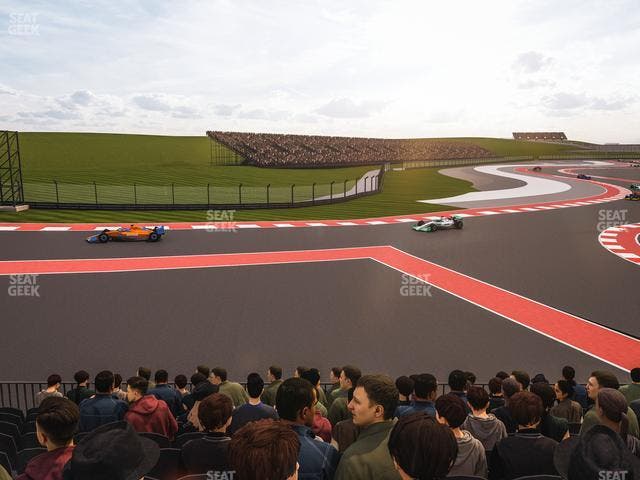 Circuit of The Americas - Section Turn 6 Grandstand 3 Seat View