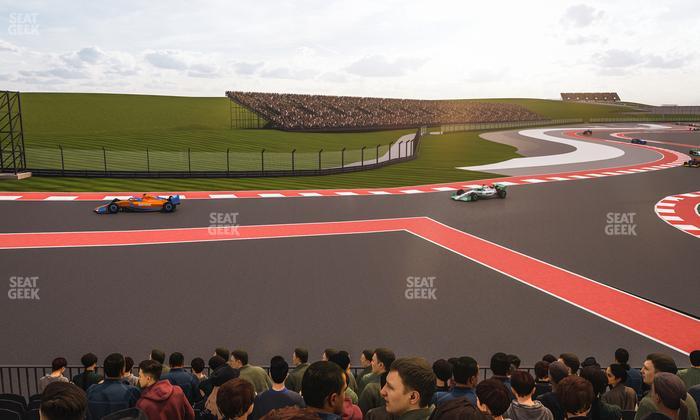 Circuit of The Americas - Section Turn 6 Grandstand 3 Seat View