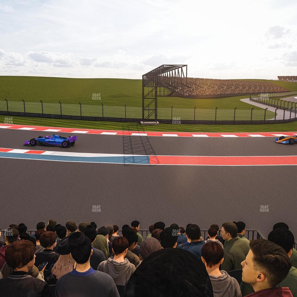 Circuit of The Americas - Section Turn 6 Grandstand 5 Seat View