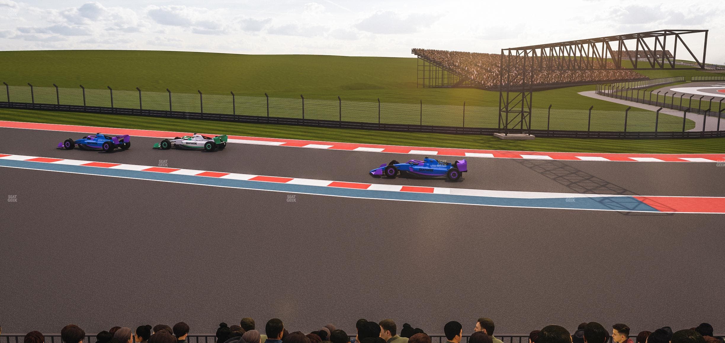 Circuit of The Americas - Section Turn 6 Grandstand 6 Seat View