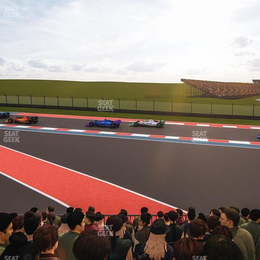 Circuit of The Americas - Section Turn 6 Grandstand 7 Seat View