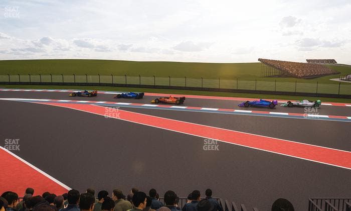 Circuit of The Americas - Section Turn 6 Grandstand 8 Seat View