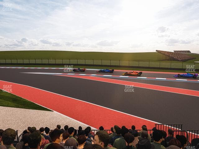 Circuit of The Americas - Section Turn 6 Grandstand 9 Seat View