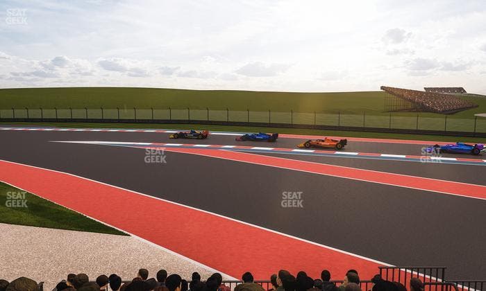 Circuit of The Americas - Section Turn 6 Grandstand 9 Seat View