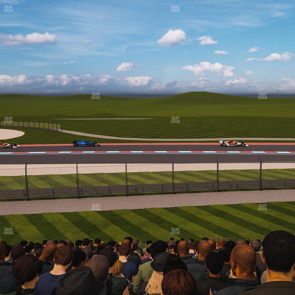 Circuit of The Americas - Section Turn 9 Bleachers 1 Seat View