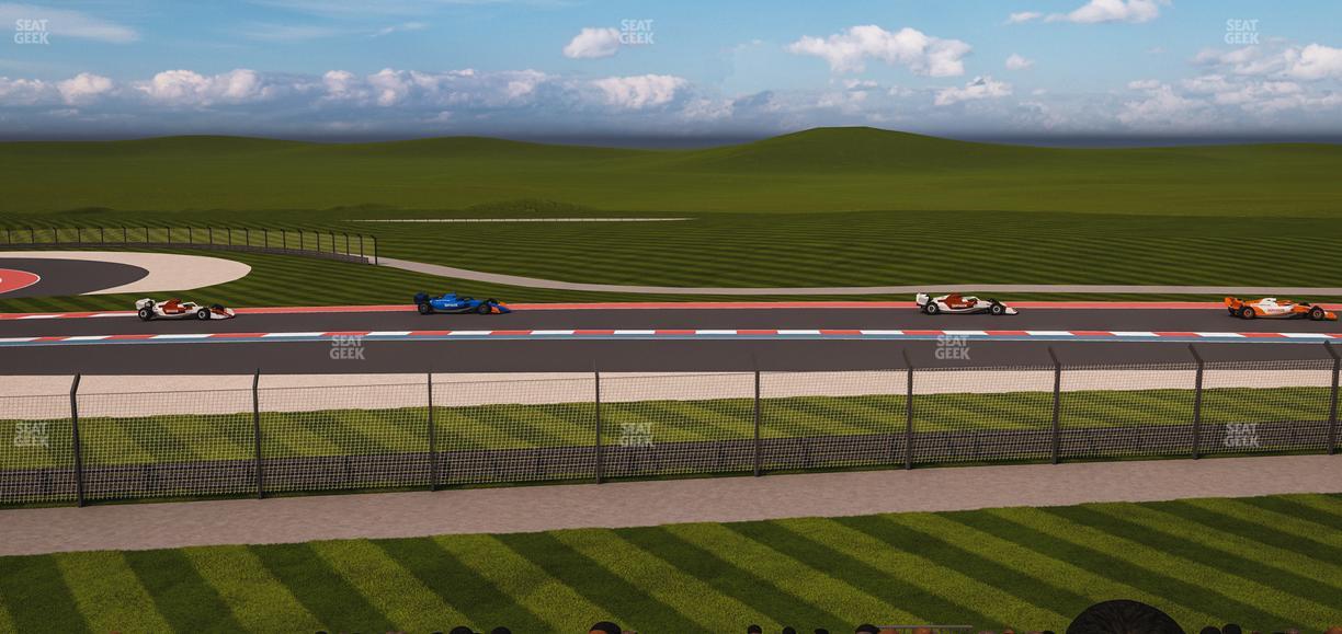 Circuit of The Americas - Section Turn 9 Bleachers 1 Seat View
