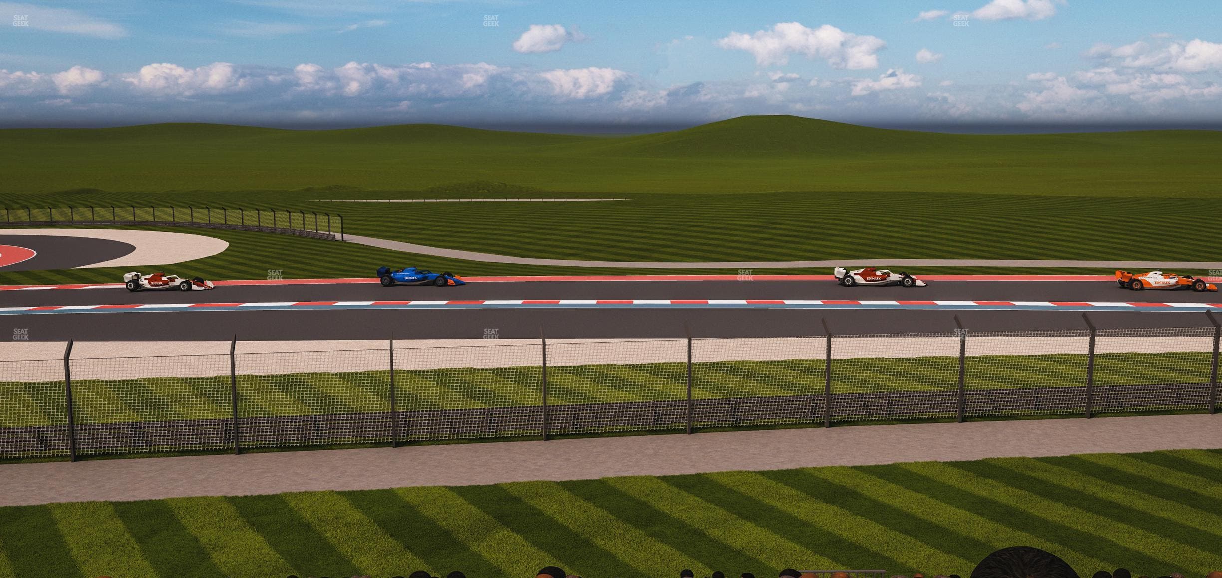 Circuit of The Americas - Section Turn 9 Bleachers 1 Seat View