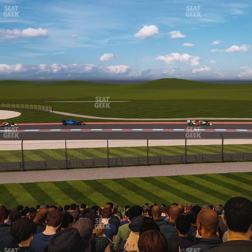 Circuit of The Americas - Section Turn 9 Bleachers 1 Seat View