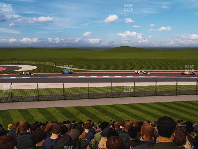 Circuit of The Americas - Section Turn 9 Bleachers 1 Seat View
