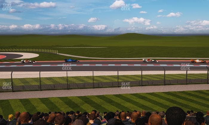 Circuit of The Americas - Section Turn 9 Bleachers 1 Seat View