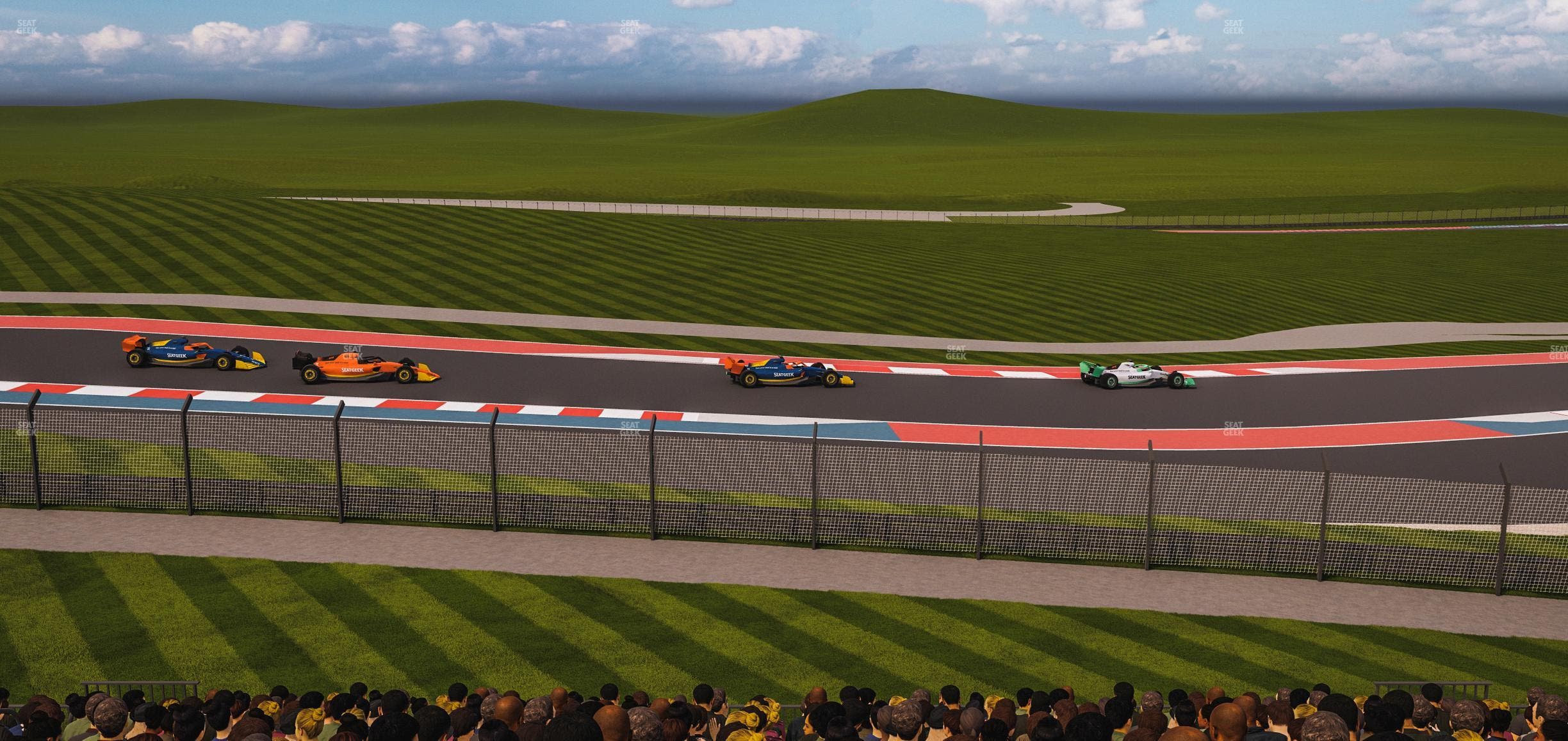 Circuit of The Americas - Section Turn 9 Bleachers 10 Seat View