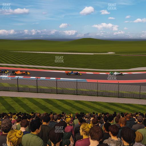 Circuit of The Americas - Section Turn 9 Bleachers 10 Seat View