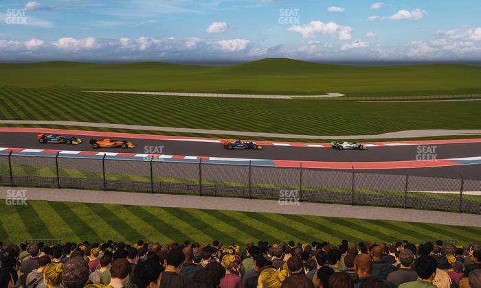 Circuit of The Americas - Section Turn 9 Bleachers 10 Seat View