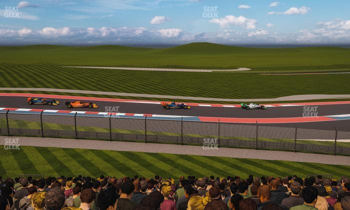 Circuit of The Americas - Section Turn 9 Bleachers 10 Seat View
