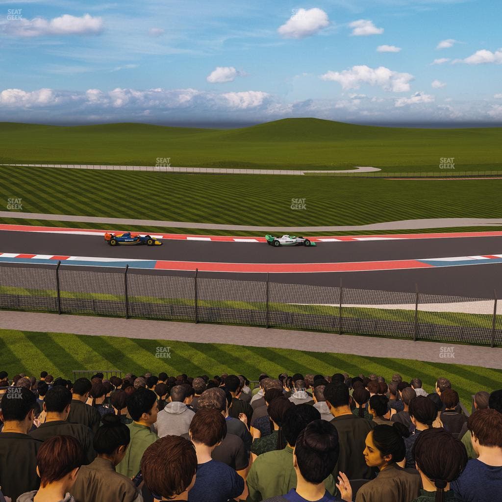 Circuit of The Americas - Section Turn 9 Bleachers 11 Seat View