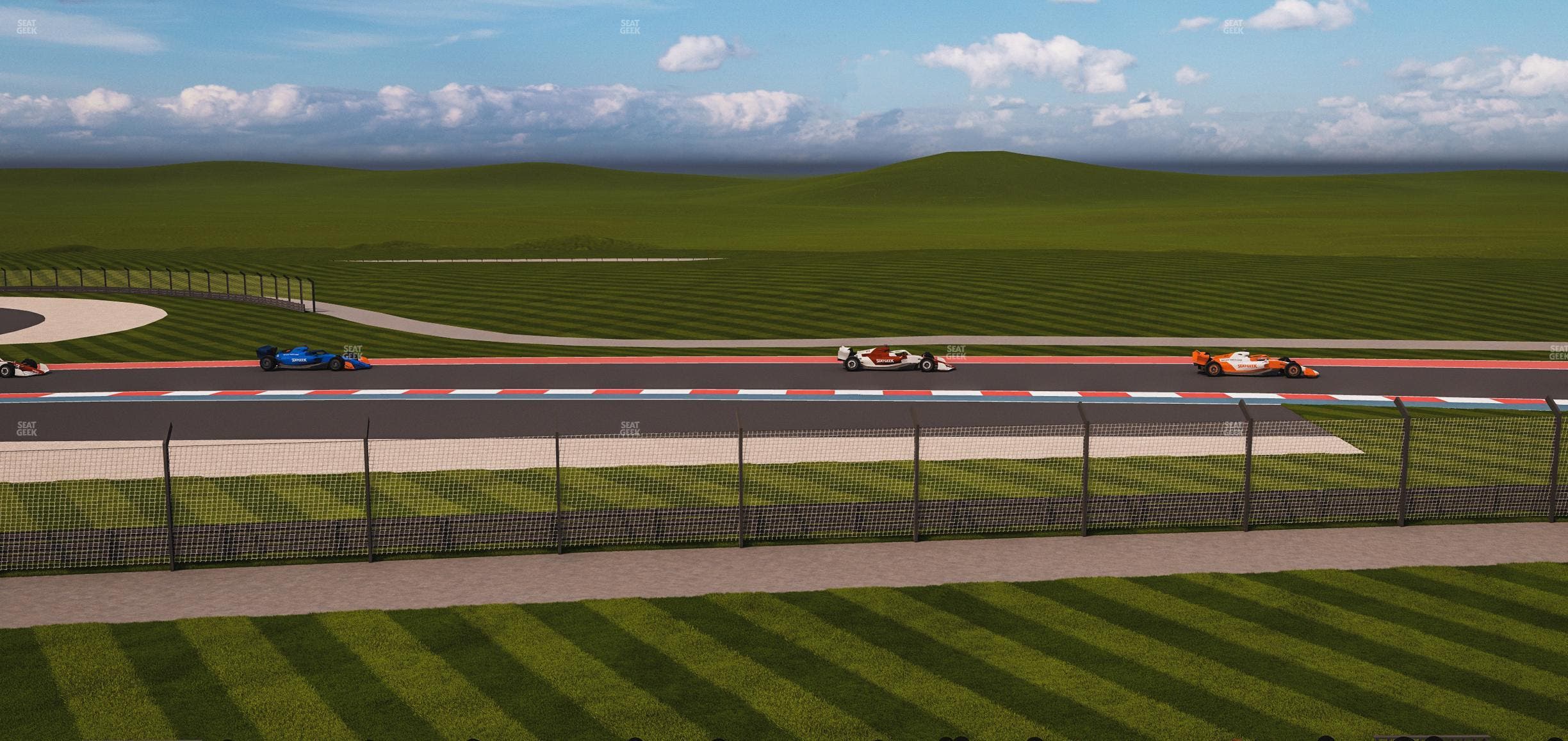 Circuit of The Americas - Section Turn 9 Bleachers 2 Seat View