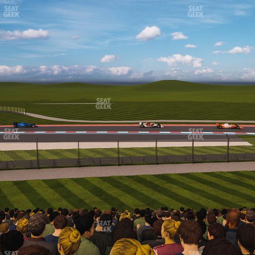 Circuit of The Americas - Section Turn 9 Bleachers 2 Seat View