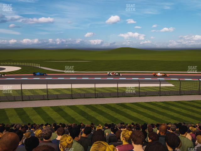 Circuit of The Americas - Section Turn 9 Bleachers 2 Seat View