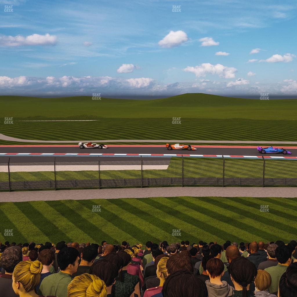 Circuit of The Americas - Section Turn 9 Bleachers 3 Seat View