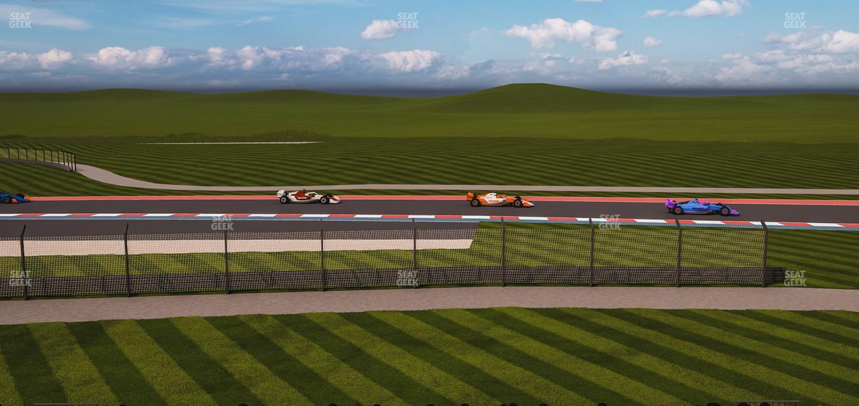 Circuit of The Americas - Section Turn 9 Bleachers 3 Seat View