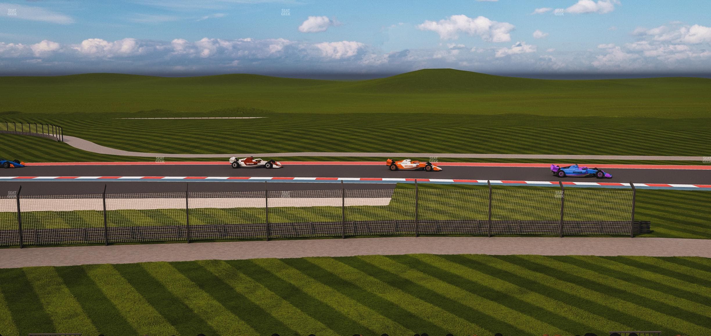 Circuit of The Americas - Section Turn 9 Bleachers 3 Seat View