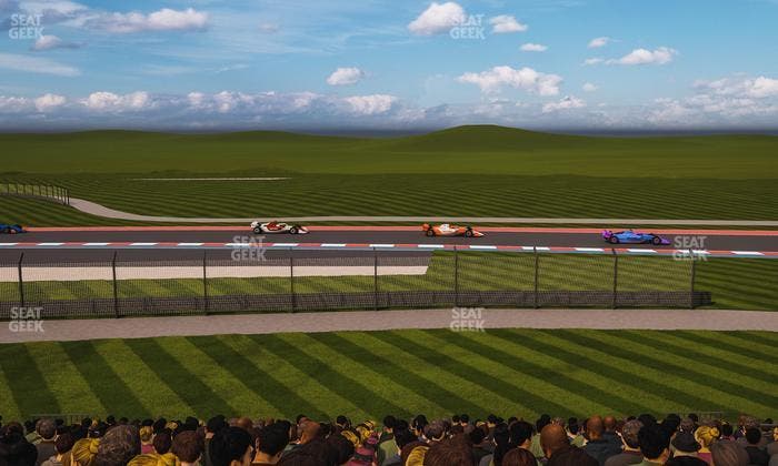 Circuit of The Americas - Section Turn 9 Bleachers 3 Seat View