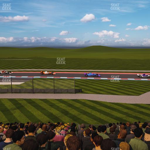 Circuit of The Americas - Section Turn 9 Bleachers 4 Seat View