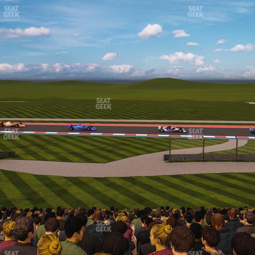 Circuit of The Americas - Section Turn 9 Bleachers 5 Seat View