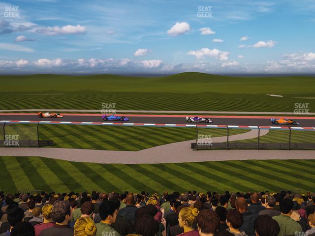 Circuit of The Americas - Section Turn 9 Bleachers 5 Seat View