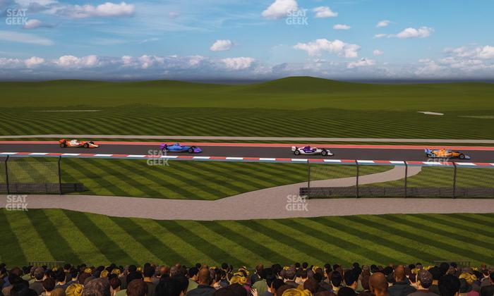 Circuit of The Americas - Section Turn 9 Bleachers 5 Seat View