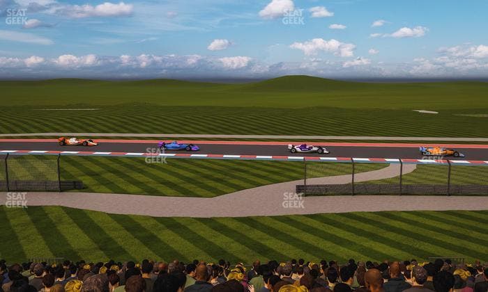 Circuit of The Americas - Section Turn 9 Bleachers 5 Seat View