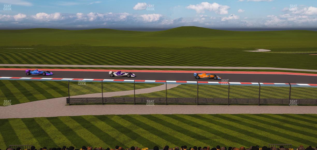 Circuit of The Americas - Section Turn 9 Bleachers 6 Seat View