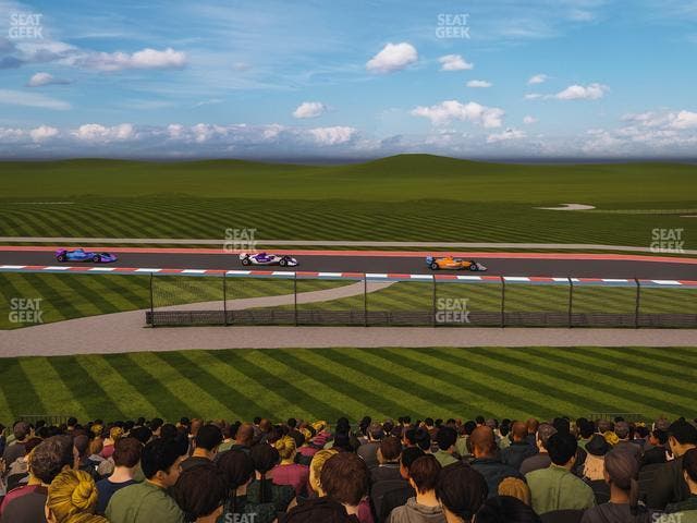Circuit of The Americas - Section Turn 9 Bleachers 6 Seat View